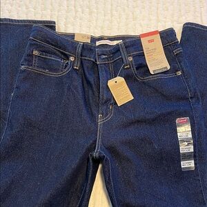 Levi's Classic Blue Bootcut Jeans with Rich Indigo
